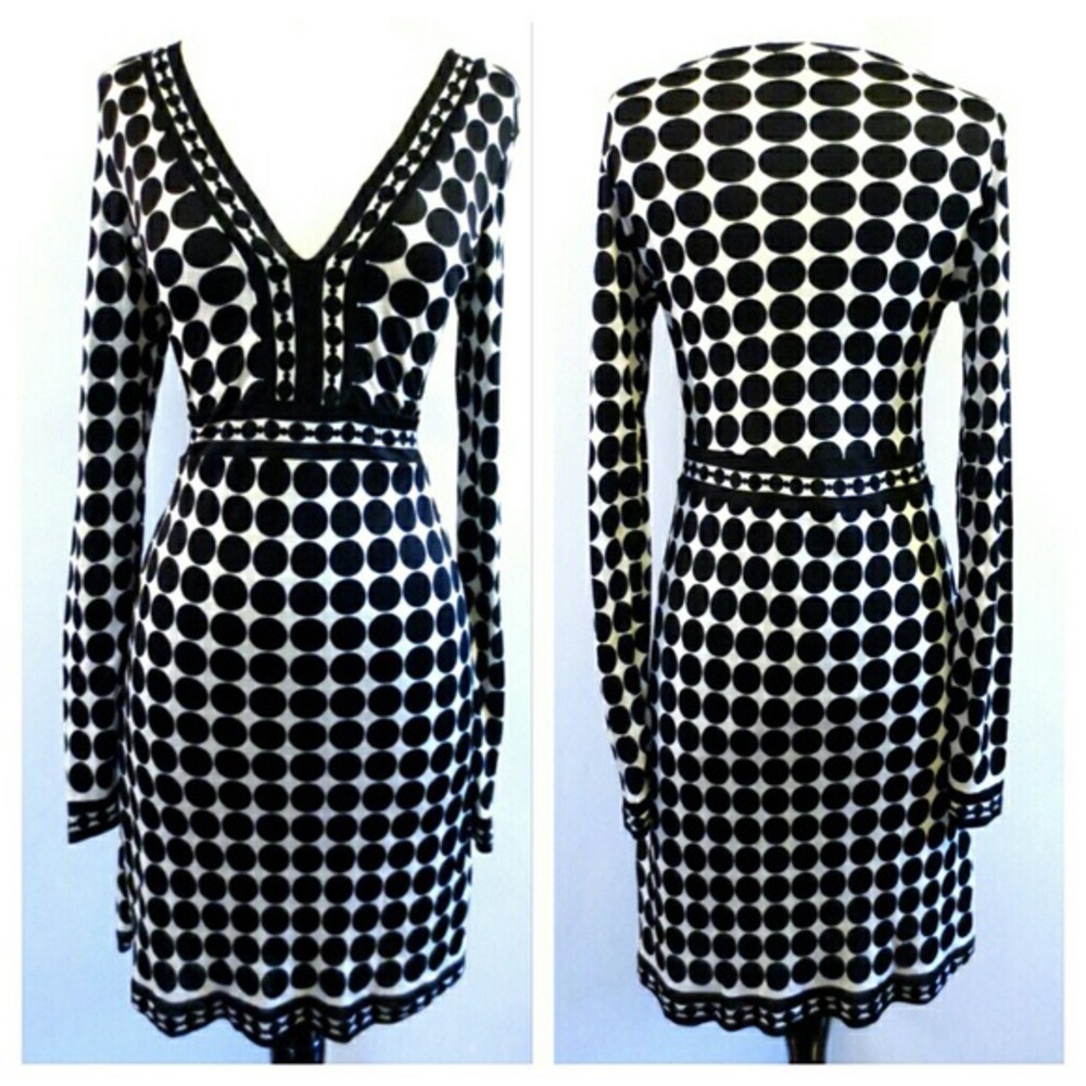 Custo Barcelona Polka Dot Dress Size 4